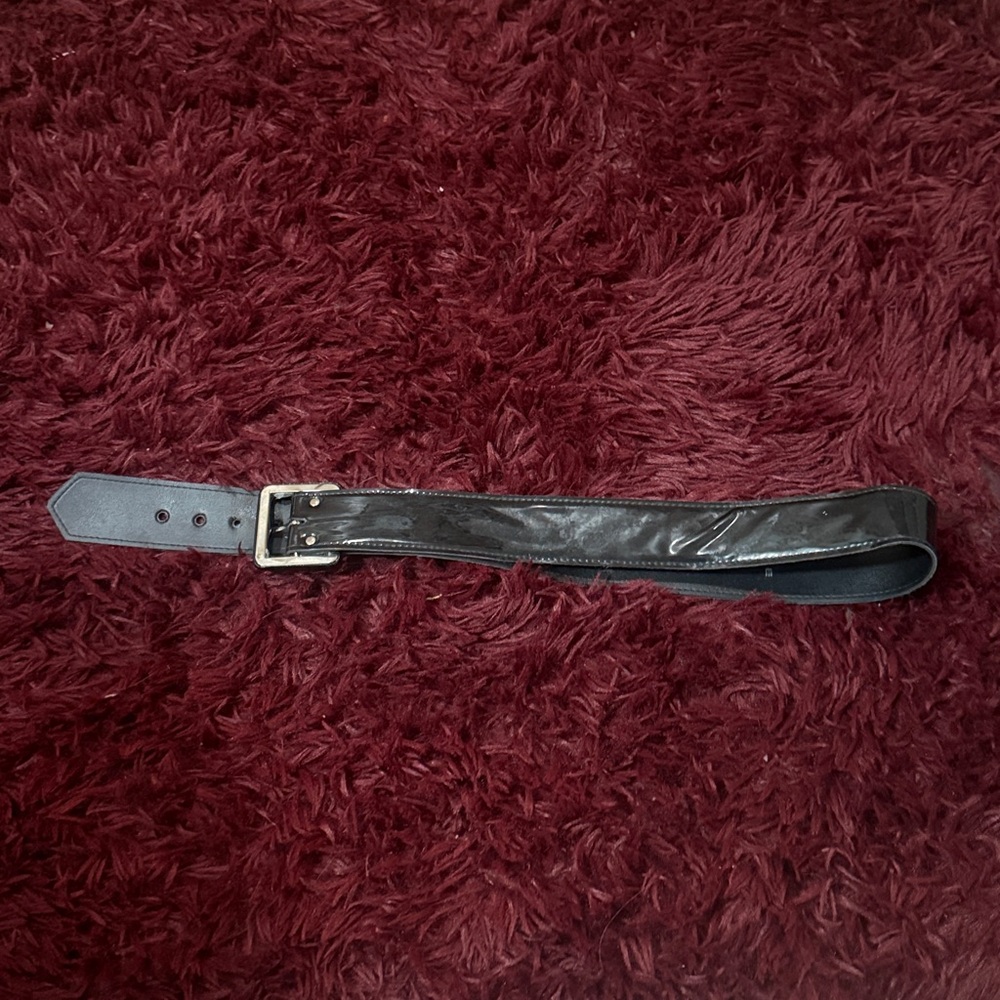 Black Leather Belt